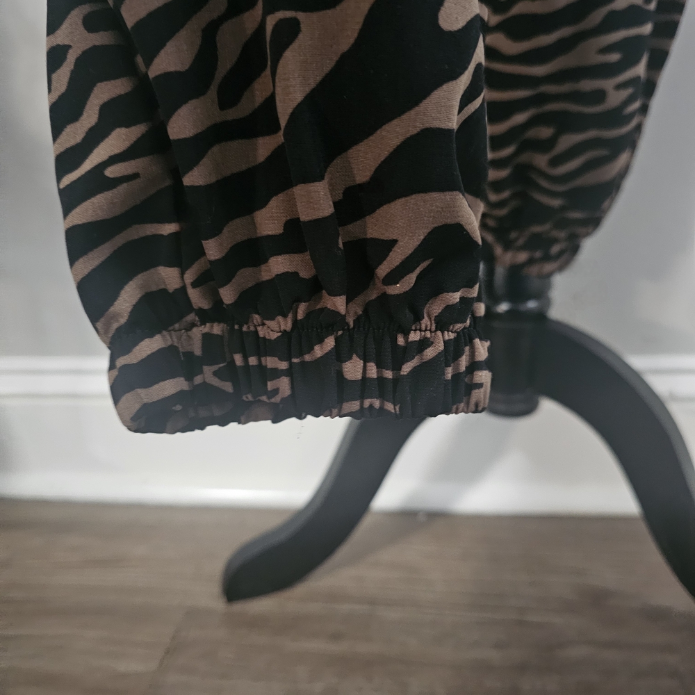 Fashion Nova Zebra Patterned Jumpsuit - Picture 2 of 2